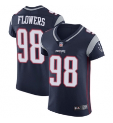 Men Nike Patriots #98 Trey Flowers Navy Blue Team Color Stitched NFL Vapor Untouchable Elite Jersey Men Nike Patriots #98 Trey Flowers Navy Blue Team Color Stitched NFL Vapor Untouchable Elite Jersey