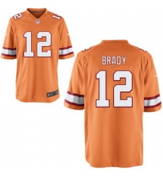 Men Nike Tampa Bay Buccaneers 12 Tom Brady Orange Vapor Limited Stitched NFL Jersey Men Nike Tampa Bay Buccaneers 12 Tom Brady Orange Vapor Limited Stitched NFL Jersey