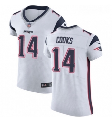 Mens Nike New England Patriots 14 Brandin Cooks White Vapor Untouchable Elite Player NFL Jersey Mens Nike New England Patriots 14 Brandin Cooks White Vapor Untouchable Elite Player NFL Jersey