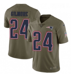 Mens Nike New England Patriots 24 Stephon Gilmore Limited Olive 2017 Salute to Service NFL Jersey Mens Nike New England Patriots 24 Stephon Gilmore Limited Olive 2017 Salute to Service NFL Jersey