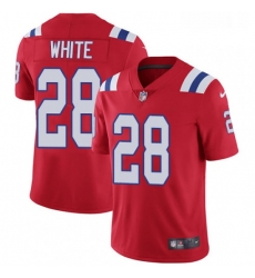 Mens Nike New England Patriots 28 James White Red Alternate Vapor Untouchable Limited Player NFL Jersey Mens Nike New England Patriots 28 James White Red Alternate Vapor Untouchable Limited Player NFL Jersey