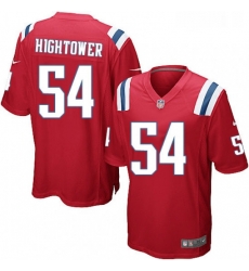 Mens Nike New England Patriots 54 Donta Hightower Game Red Alternate NFL Jersey Mens Nike New England Patriots 54 Donta Hightower Game Red Alternate NFL Jersey