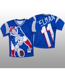 NFL New England Patriots 11 Julian Edelman Blue Men Mitchell 26 Nell Big Face Fashion Limited NFL Jersey NFL New England Patriots 11 Julian Edelman Blue Men Mitchell 26 Nell Big Face Fashion Limited NFL Jersey