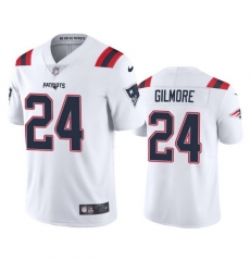 New England Patriots 24 Stephon Gilmore Men Nike White 2020 Vapor Limited Jersey New England Patriots 24 Stephon Gilmore Men Nike White 2020 Vapor Limited Jersey