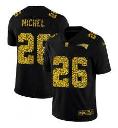 New England Patriots 26 Sony Michel Men Nike Leopard Print Fashion Vapor Limited NFL Jersey Black New England Patriots 26 Sony Michel Men Nike Leopard Print Fashion Vapor Limited NFL Jersey Black