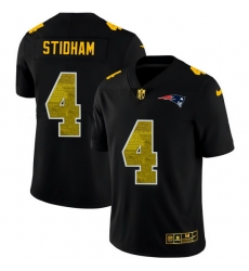 New England Patriots 4 Jarrett Stidham Men Black Nike Golden Sequin Vapor Limited NFL Jersey New England Patriots 4 Jarrett Stidham Men Black Nike Golden Sequin Vapor Limited NFL Jersey