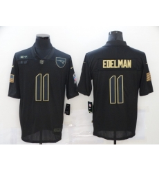 Nike New England Patriots 11 Julian Edelman Black 2020 Salute To Service Limited Jersey Nike New England Patriots 11 Julian Edelman Black 2020 Salute To Service Limited Jersey