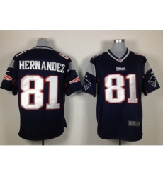 Nike New England Patriots 81 Aaron Hernandez Blue Elite NFL Jersey Nike New England Patriots 81 Aaron Hernandez Blue Elite NFL Jersey