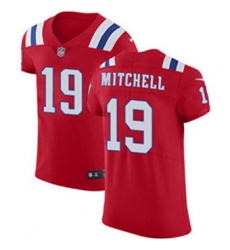 Nike Patriots #19 Malcolm Mitchell Red Alternate Mens Stitched NFL Vapor Untouchable Elite Jersey Nike Patriots #19 Malcolm Mitchell Red Alternate Mens Stitched NFL Vapor Untouchable Elite Jersey