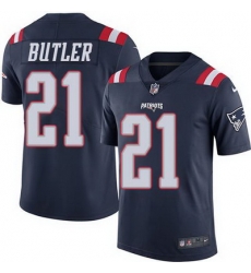 Nike Patriots #21 Malcolm Butler Navy Blue Mens Stitched NFL Limited Rush Jersey Nike Patriots #21 Malcolm Butler Navy Blue Mens Stitched NFL Limited Rush Jersey