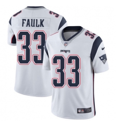 Nike Patriots #33 Kevin Faulk White Mens Stitched NFL Vapor Untouchable Limited Jersey Nike Patriots #33 Kevin Faulk White Mens Stitched NFL Vapor Untouchable Limited Jersey