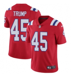 Nike Patriots #45 Donald Trump Red Alternate Mens Stitched NFL Vapor Untouchable Limited Jersey Nike Patriots #45 Donald Trump Red Alternate Mens Stitched NFL Vapor Untouchable Limited Jersey