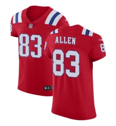 Nike Patriots #83 Dwayne Allen Red Alternate Mens Stitched NFL Vapor Untouchable Elite Jersey Nike Patriots #83 Dwayne Allen Red Alternate Mens Stitched NFL Vapor Untouchable Elite Jersey
