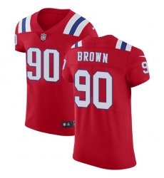 Nike Patriots #90 Malcom Brown Red Alternate Mens Stitched NFL Vapor Untouchable Elite Jersey Nike Patriots #90 Malcom Brown Red Alternate Mens Stitched NFL Vapor Untouchable Elite Jersey