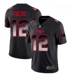 Patriots 12 Tom Brady Black Men Stitched Football Vapor Untouchable Limited Smoke Fashion Jersey Patriots 12 Tom Brady Black Men Stitched Football Vapor Untouchable Limited Smoke Fashion Jersey