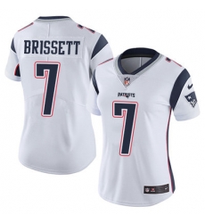 Nike Patriots #7 Jacoby Brissett White Womens Stitched NFL Vapor Untouchable Limited Jersey Nike Patriots #7 Jacoby Brissett White Womens Stitched NFL Vapor Untouchable Limited Jersey