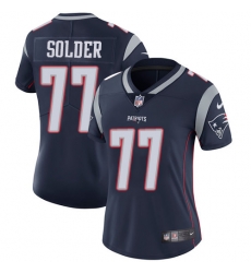 Nike Patriots #77 Nate Solder Navy Blue Team Color Womens Stitched NFL Vapor Untouchable Limited Jersey Nike Patriots #77 Nate Solder Navy Blue Team Color Womens Stitched NFL Vapor Untouchable Limited Jersey