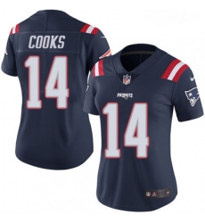 Womens Nike New England Patriots 14 Brandin Cooks Limited Navy Blue Rush Vapor Untouchable NFL Jersey Womens Nike New England Patriots 14 Brandin Cooks Limited Navy Blue Rush Vapor Untouchable NFL Jersey