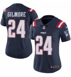 Womens Nike New England Patriots 24 Stephon Gilmore Limited Navy Blue Rush Vapor Untouchable NFL Jersey Womens Nike New England Patriots 24 Stephon Gilmore Limited Navy Blue Rush Vapor Untouchable NFL Jersey