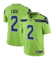 Men Seattle Seahawks 2 Drew Lock Green Vapor Untouchable Limited Stitched jersey Men Seattle Seahawks 2 Drew Lock Green Vapor Untouchable Limited Stitched jersey