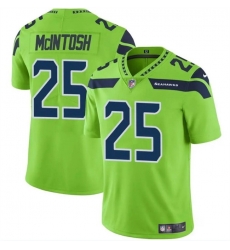 Men Seattle Seahawks 25 Kenny McIntosh Green Vapor Limited Stitched Football Jersey Men Seattle Seahawks 25 Kenny McIntosh Green Vapor Limited Stitched Football Jersey
