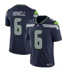 Men Seattle Seahawks 6 Sam Howell Navy Vapor Limited Stitched Football Jersey Men Seattle Seahawks 6 Sam Howell Navy Vapor Limited Stitched Football Jersey