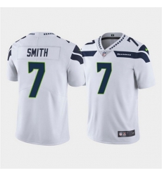 Men Seattle Seahawks 7 Geno Smith White Vapor Untouchable Limited Stitched Jersey Men Seattle Seahawks 7 Geno Smith White Vapor Untouchable Limited Stitched Jersey