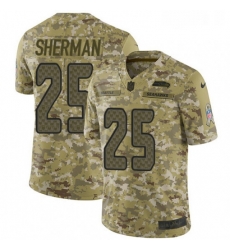 Mens Nike Seattle Seahawks 25 Richard Sherman Limited Camo 2018 Salute to Service NFL Jersey Mens Nike Seattle Seahawks 25 Richard Sherman Limited Camo 2018 Salute to Service NFL Jersey