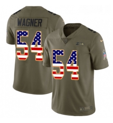 Mens Nike Seattle Seahawks 54 Bobby Wagner Limited OliveUSA Flag 2017 Salute to Service NFL Jersey Mens Nike Seattle Seahawks 54 Bobby Wagner Limited OliveUSA Flag 2017 Salute to Service NFL Jersey