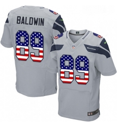 Mens Nike Seattle Seahawks 89 Doug Baldwin Elite Grey Alternate USA Flag Fashion NFL Jersey Mens Nike Seattle Seahawks 89 Doug Baldwin Elite Grey Alternate USA Flag Fashion NFL Jersey