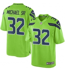 Nike Seahawks #32 Christine Michael SR Green Mens Stitched NFL Limited Rush Jersey Nike Seahawks #32 Christine Michael SR Green Mens Stitched NFL Limited Rush Jersey