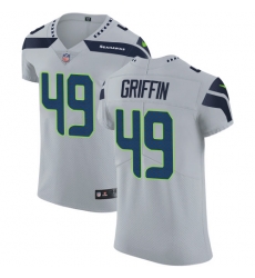 Nike Seahawks #49 Shaquem Griffin Grey Alternate Mens Stitched NFL Vapor Untouchable Elite Jersey Nike Seahawks #49 Shaquem Griffin Grey Alternate Mens Stitched NFL Vapor Untouchable Elite Jersey