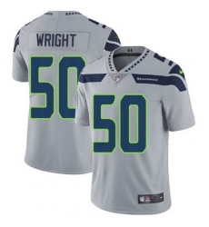 Nike Seahawks #50 K J Wright Grey Alternate Mens Stitched NFL Vapor Untouchable Limited Jersey Nike Seahawks #50 K J Wright Grey Alternate Mens Stitched NFL Vapor Untouchable Limited Jersey