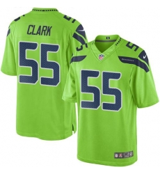 Nike Seahawks #55 Frank Clark Green Mens Stitched NFL Limited Rush Jersey Nike Seahawks #55 Frank Clark Green Mens Stitched NFL Limited Rush Jersey