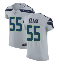 Nike Seahawks #55 Frank Clark Grey Alternate Mens Stitched NFL Vapor Untouchable Elite Jersey Nike Seahawks #55 Frank Clark Grey Alternate Mens Stitched NFL Vapor Untouchable Elite Jersey