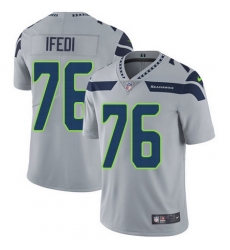 Nike Seahawks #76 Germain Ifedi Grey Alternate Mens Stitched NFL Vapor Untouchable Limited Jersey Nike Seahawks #76 Germain Ifedi Grey Alternate Mens Stitched NFL Vapor Untouchable Limited Jersey