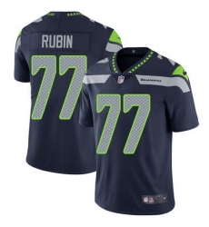 Nike Seahawks #77 Ahtyba Rubin Steel Blue Team Color Mens Stitched NFL Vapor Untouchable Limited Jersey Nike Seahawks #77 Ahtyba Rubin Steel Blue Team Color Mens Stitched NFL Vapor Untouchable Limited Jersey