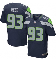 Nike Seahawks #93 Jarran Reed Steel Blue Team Color Mens Stitched NFL Elite Jersey Nike Seahawks #93 Jarran Reed Steel Blue Team Color Mens Stitched NFL Elite Jersey