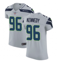 Nike Seahawks #96 Cortez Kennedy Grey Alternate Mens Stitched NFL Vapor Untouchable Elite Jersey Nike Seahawks #96 Cortez Kennedy Grey Alternate Mens Stitched NFL Vapor Untouchable Elite Jersey
