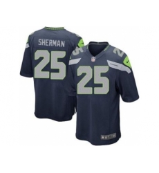 Nike Seattle Seahawks 25 Richard Sherma Blue Game NFL Jersey Nike Seattle Seahawks 25 Richard Sherma Blue Game NFL Jersey