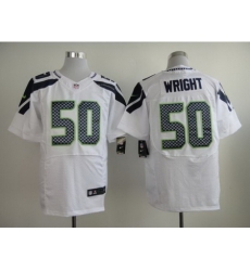 Nike Seattle Seahawks 50 K.J. Wright White Elite NFL Jersey Nike Seattle Seahawks 50 K.J. Wright White Elite NFL Jersey