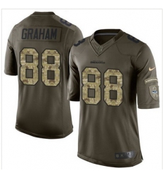 Nike Seattle Seahawks #88 Jimmy Graham Green Men 27s Stitched NFL Limited Salute to Service Jersey Nike Seattle Seahawks #88 Jimmy Graham Green Men 27s Stitched NFL Limited Salute to Service Jersey