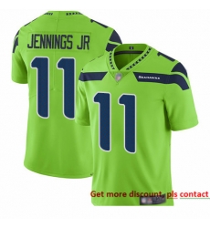 Seahawks 11 Gary Jennings Jr Green Men Stitched Football Limited Rush Jersey Seahawks 11 Gary Jennings Jr Green Men Stitched Football Limited Rush Jersey