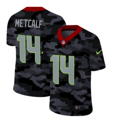 Seattle Seahawks 14 DK Metcalf Men Nike 2020 Black CAMO Vapor Untouchable Limited Stitched NFL Jersey Seattle Seahawks 14 DK Metcalf Men Nike 2020 Black CAMO Vapor Untouchable Limited Stitched NFL Jersey