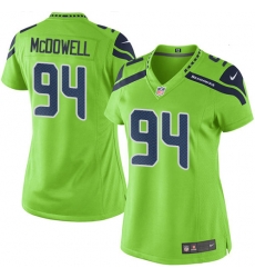 Nike Seahawks #94 Malik McDowell Green Womens Stitched NFL Limited Rush Jersey Nike Seahawks #94 Malik McDowell Green Womens Stitched NFL Limited Rush Jersey