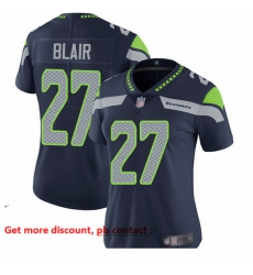 Seahawks 27 Marquise Blair Steel Blue Team Color Women Stitched Football Vapor Untouchable Limited Jersey Seahawks 27 Marquise Blair Steel Blue Team Color Women Stitched Football Vapor Untouchable Limited Jersey