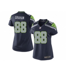 Women Nike Seattle Seahawks 88 Jimmy Graham blue NFL Jersey Women Nike Seattle Seahawks 88 Jimmy Graham blue NFL Jersey