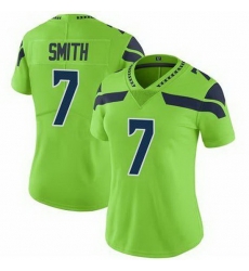 Women Seattle Seahawks Geno Smith #7 Green Vapor Limited Football Jersey Women Seattle Seahawks Geno Smith #7 Green Vapor Limited Football Jersey