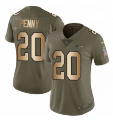 Womens Nike Seattle Seahawks 20 Rashaad Penny Limited Olive Gold 2017 Salute to Service NFL Jersey Womens Nike Seattle Seahawks 20 Rashaad Penny Limited Olive Gold 2017 Salute to Service NFL Jersey