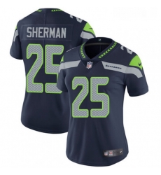 Womens Nike Seattle Seahawks 25 Richard Sherman Elite Steel Blue Team Color NFL Jersey Womens Nike Seattle Seahawks 25 Richard Sherman Elite Steel Blue Team Color NFL Jersey